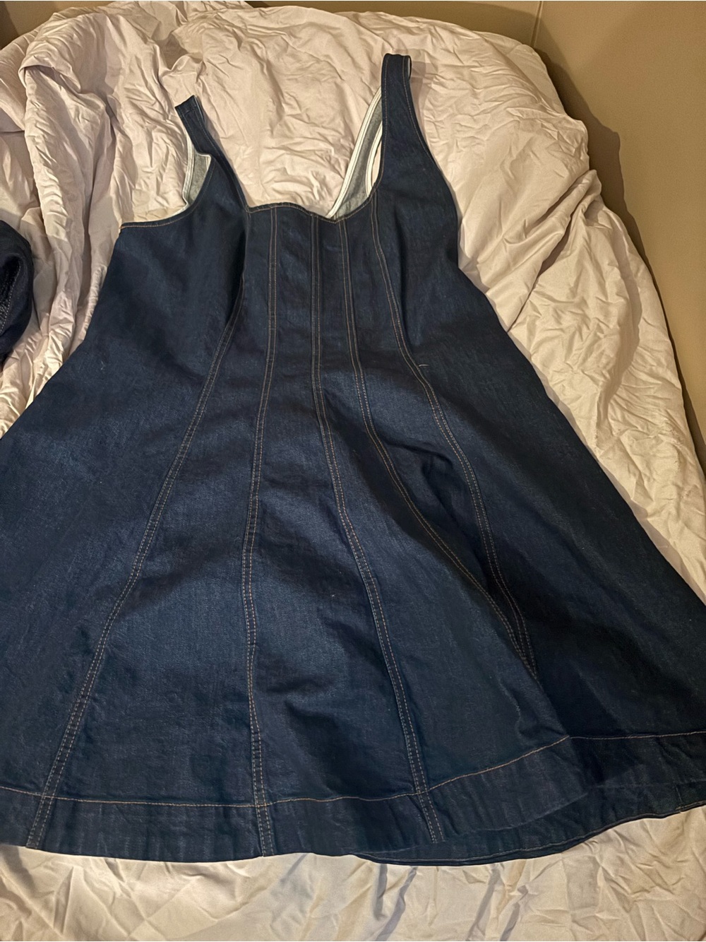 kate spade for Target  Dark Blue Denim A-Line Sundress
